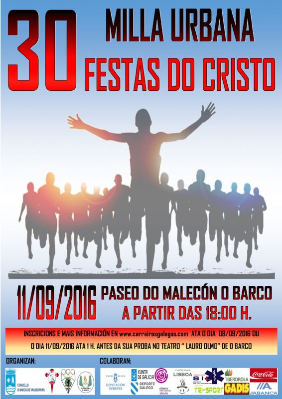 XXX Edicion Milla Festa do Cristo O Barco